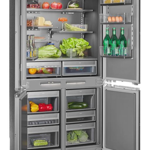 Встраиваемый многокамерный холодильник HIBERG S-RFQ 800 B inverter